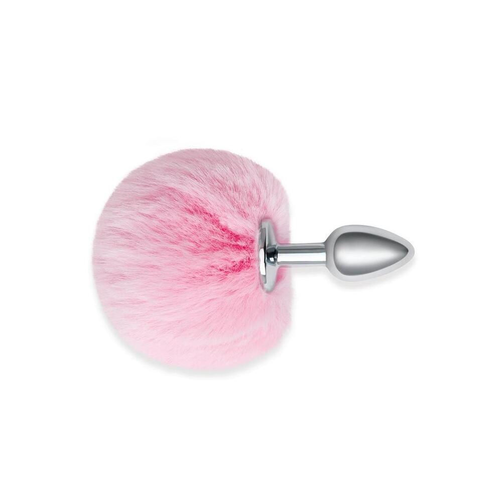 Furry Tales Pink Bunny Tail Butt Plug